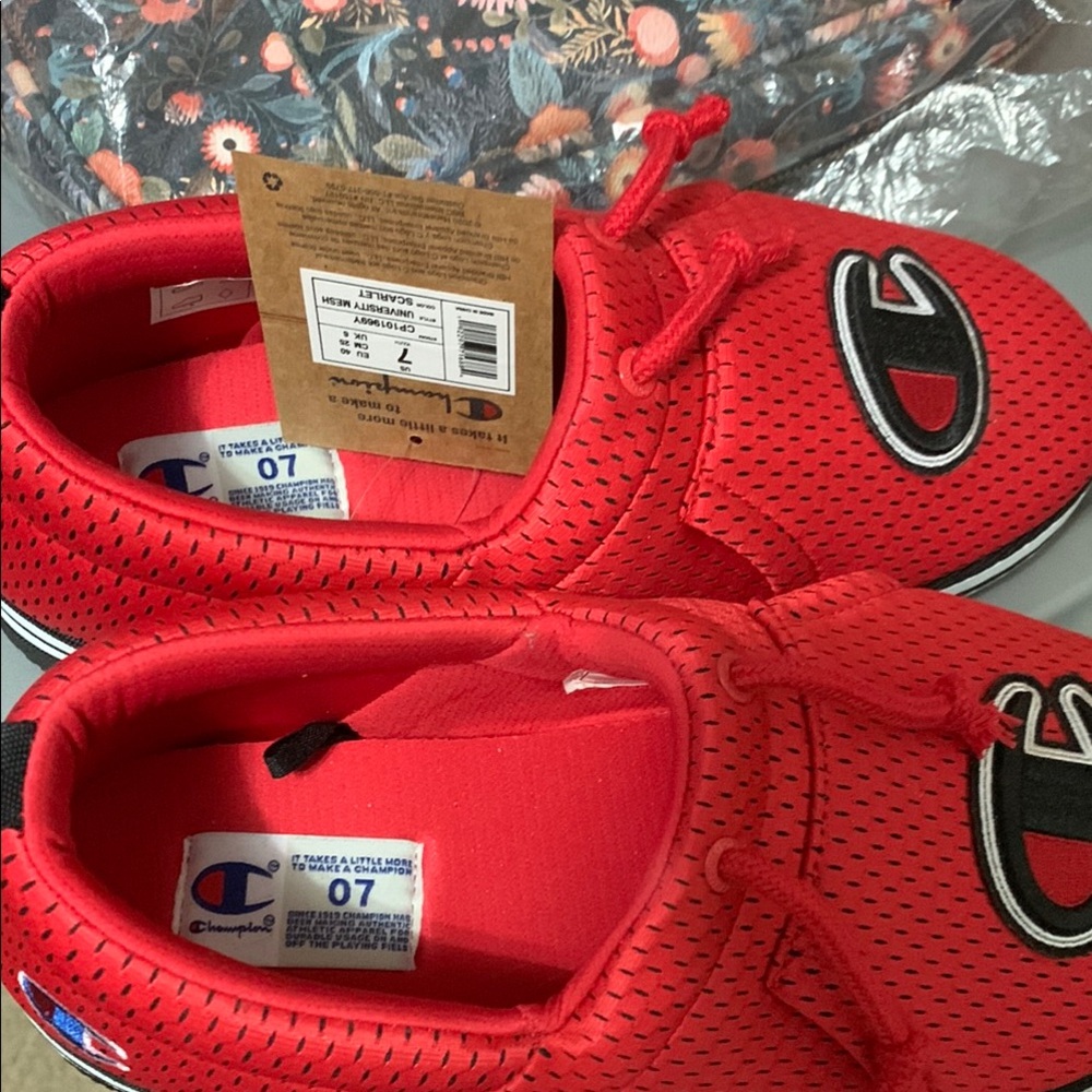 Champion Kids Red Sneakers